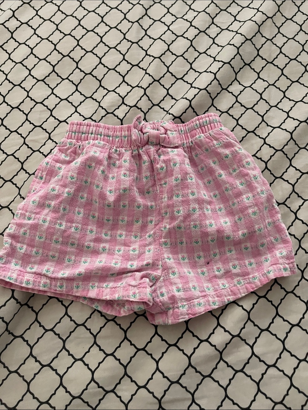 Osh kosh Pink Floral Gauze Shorts